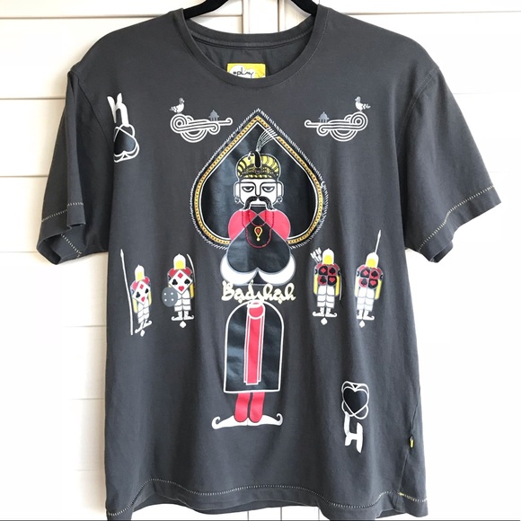 Grey Badshah Single Stitch T-shirt - Picture 3 of 7